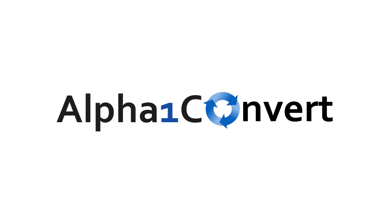 Alpha1 Convert