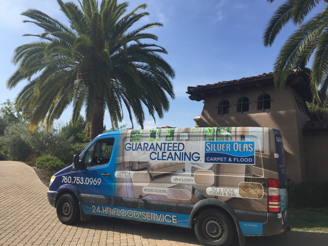 Silver Olas Carpet Tile Flood Cleaning