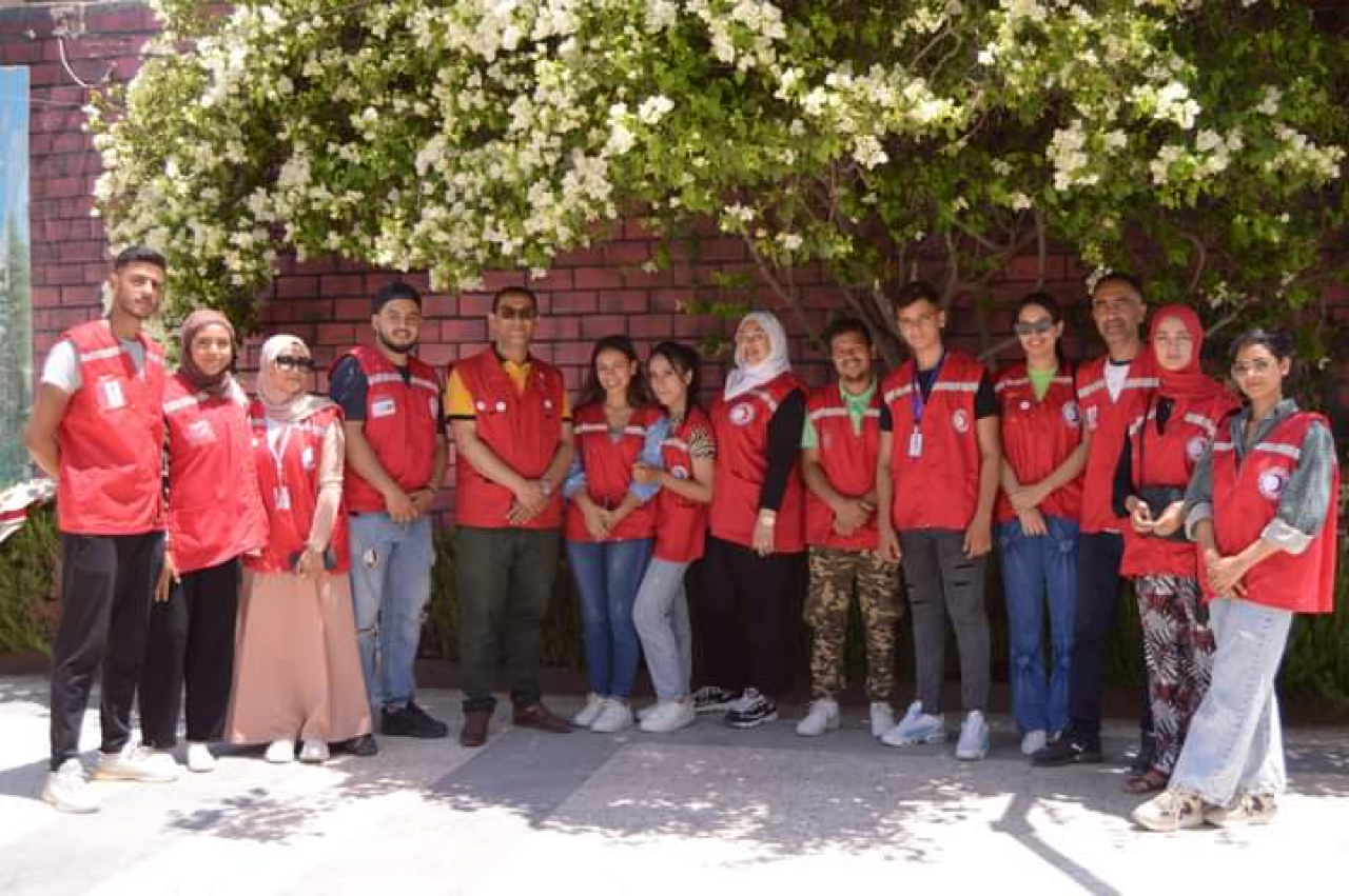 Corissant Rouge Tunisien-Comite local Douar hicherr