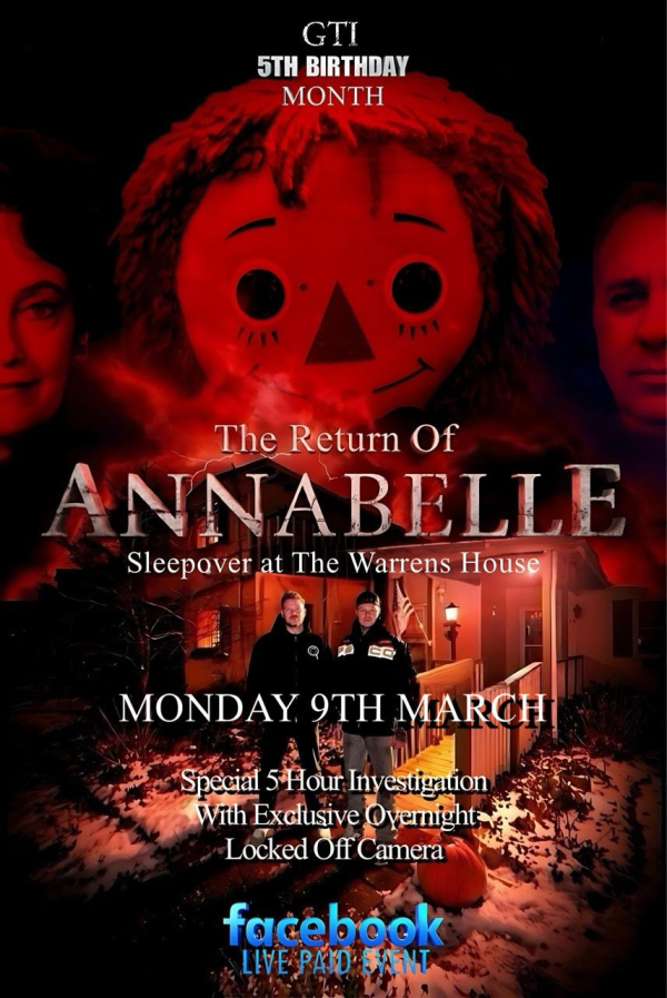 Return to Annabelle - The Warrens House