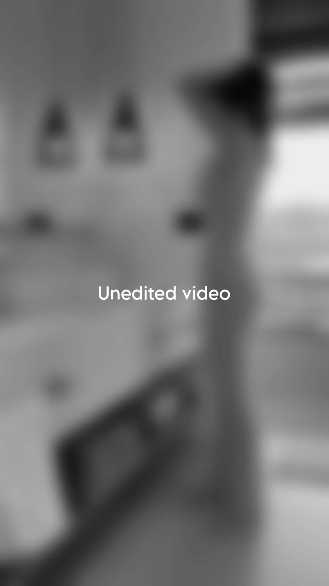 Unedited video