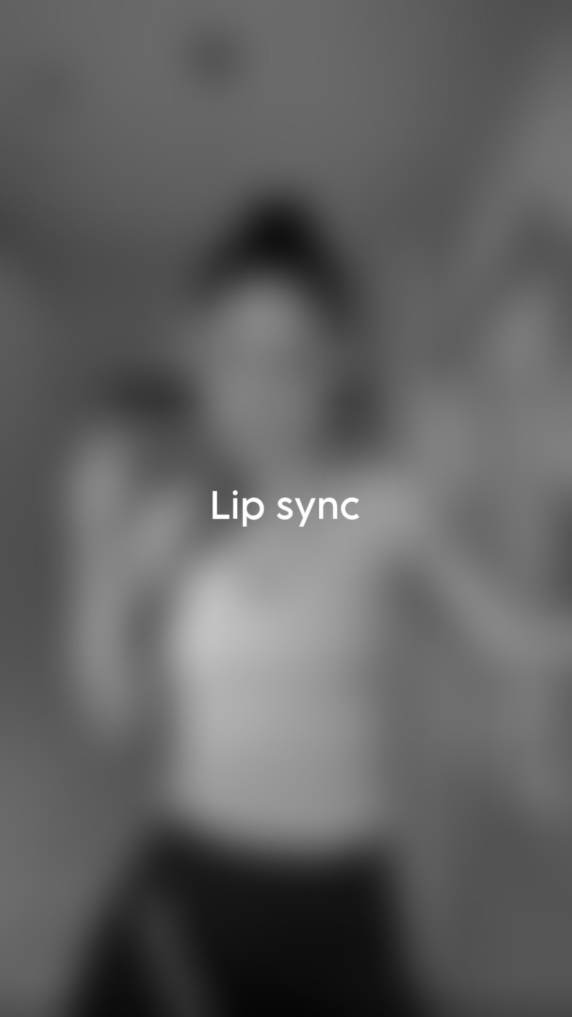 Lip sync